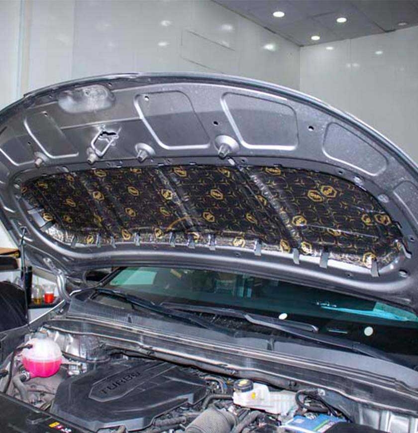 Cách âm xe hơi bằng vật liệu STP