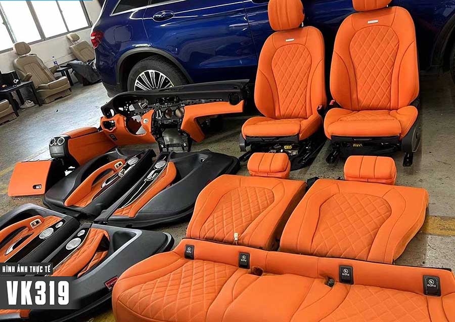 VIỆT KAI - BẢNG MÀU DA NỘI THẤT XE HƠI- Ô TÔ VIETKAI