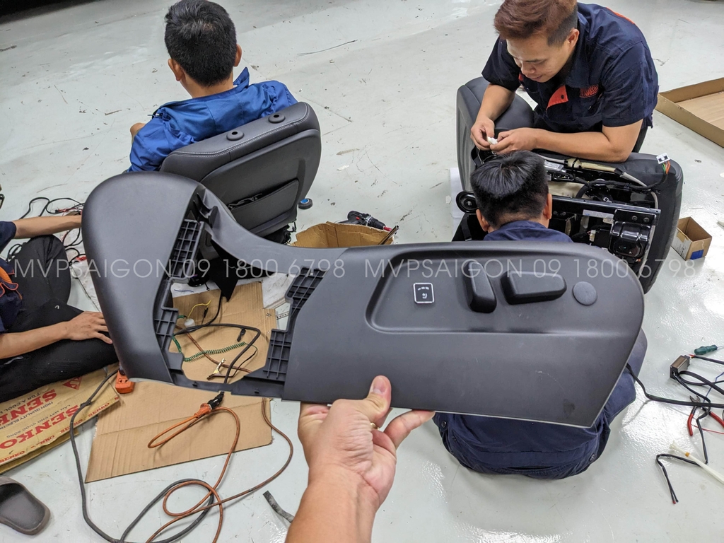 Nâng cấp quạt gió làm mát ghế Vinfast VF8