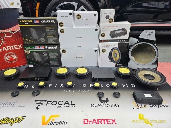 VINFAST VF9 VỚI 13 LOA FOCAL CHẤT ÂM ĐỈNH CAO TỪ PHÁP TẠI MPVSAIGON