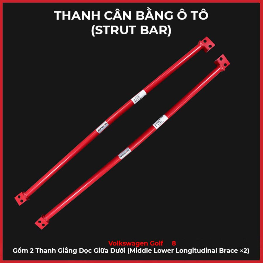 VOLKSWAGEN GOLF: BỘ THANH GIẰNG CÂN BẰNG XE (STRUT BAR)