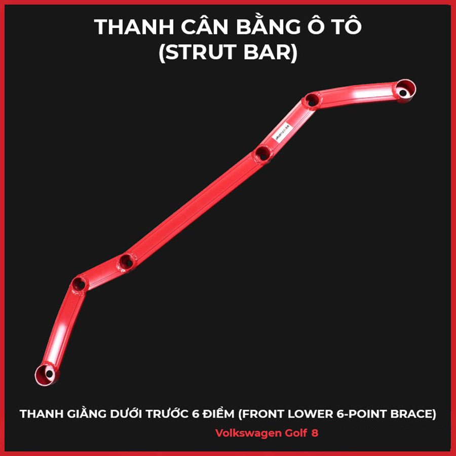 VOLKSWAGEN GOLF: BỘ THANH GIẰNG CÂN BẰNG XE (STRUT BAR)