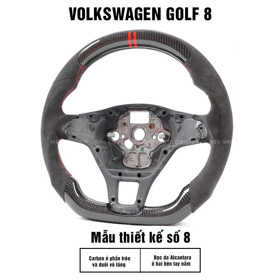 VOLKSWAGEN GOLF – NÂNG CẤP VÔ LĂNG CARBON VOLKSWAGEN GOLF 8
