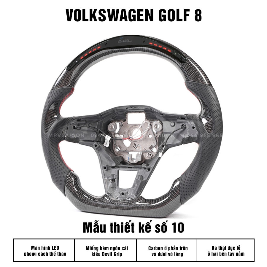 VOLKSWAGEN GOLF – NÂNG CẤP VÔ LĂNG CARBON VOLKSWAGEN GOLF 8