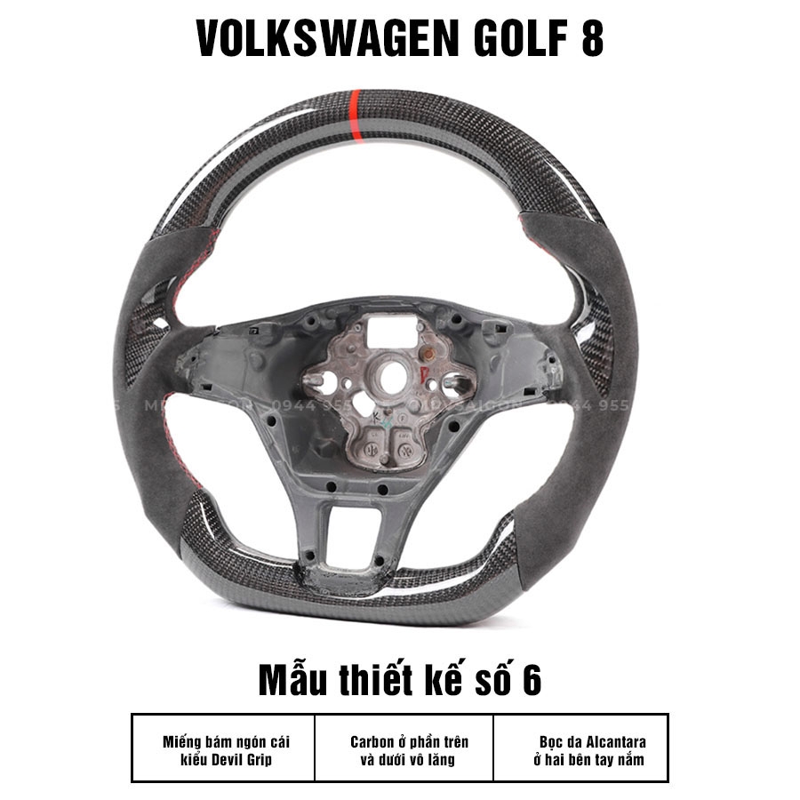 VOLKSWAGEN GOLF – NÂNG CẤP VÔ LĂNG CARBON VOLKSWAGEN GOLF 8