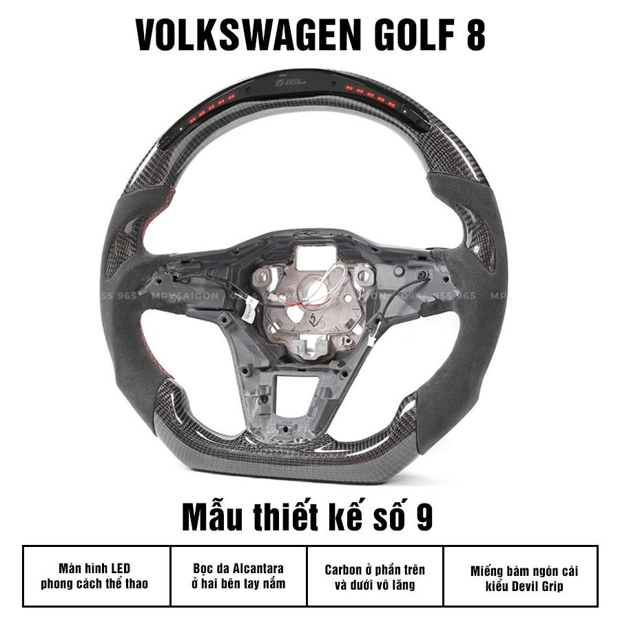 VOLKSWAGEN GOLF – NÂNG CẤP VÔ LĂNG CARBON VOLKSWAGEN GOLF 8