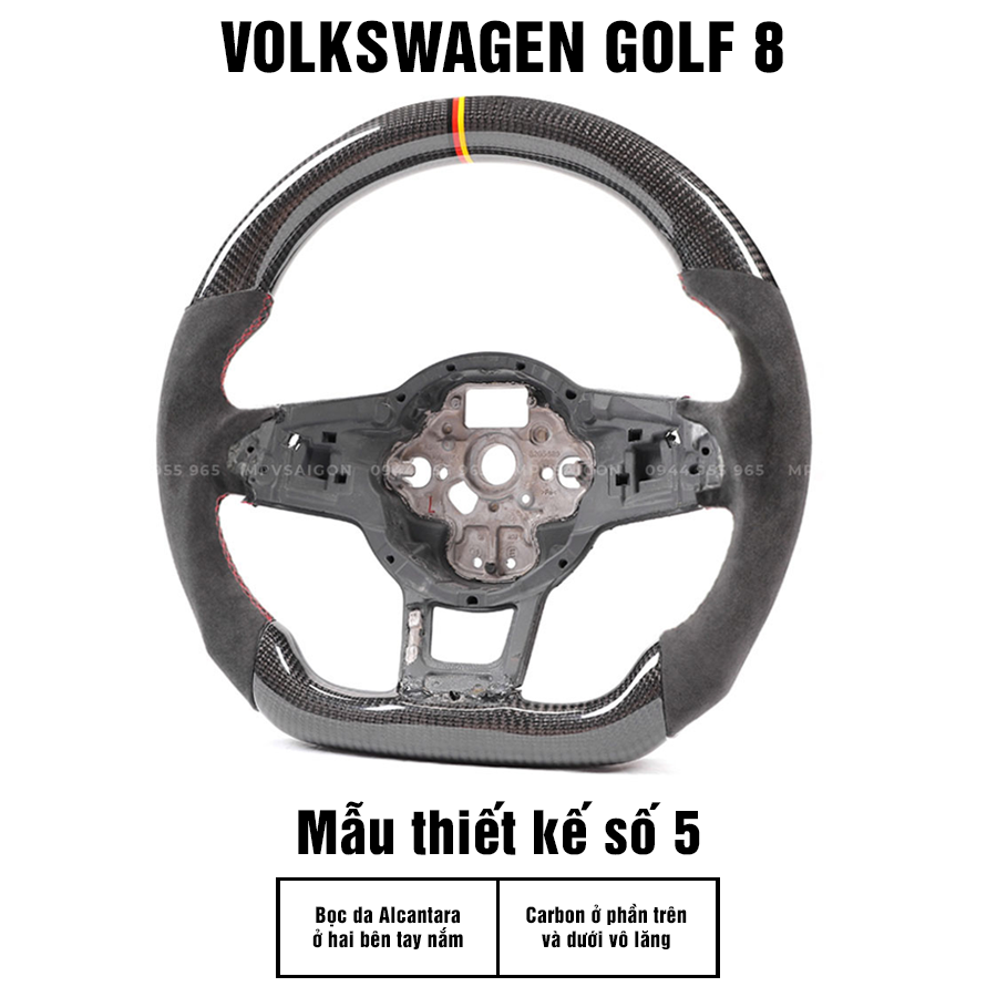 VOLKSWAGEN GOLF – NÂNG CẤP VÔ LĂNG CARBON VOLKSWAGEN GOLF 8