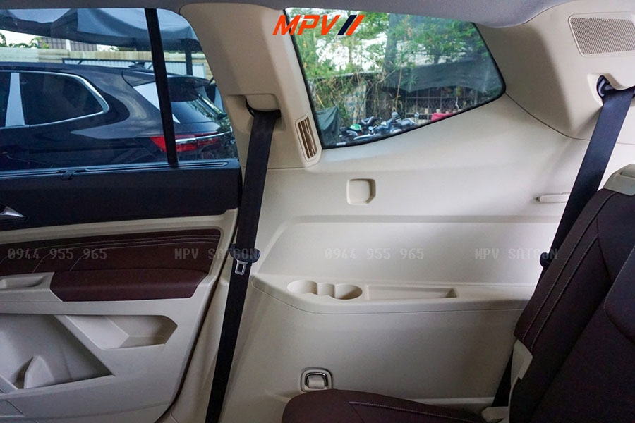 Volkswagen Teramont đổi màu nội thất: Phối màu sang trọng, thi công chuẩn zin