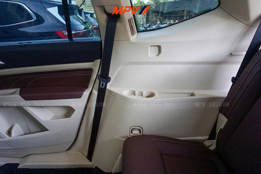 Volkswagen Teramont đổi màu nội thất: Phối màu sang trọng, thi công chuẩn zin