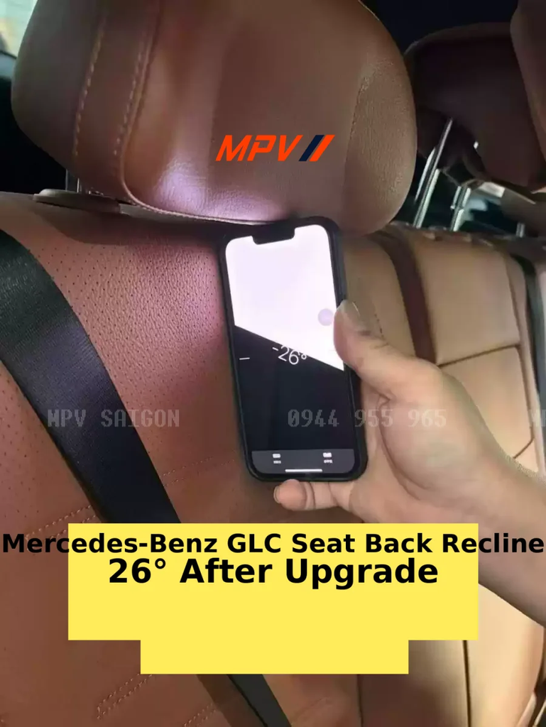 Độ Ngả Lưng Ghế Sâu Hơn Cho Mercedes-Benz GLC – Giải Pháp Đơn GiảnHiệu Quả
