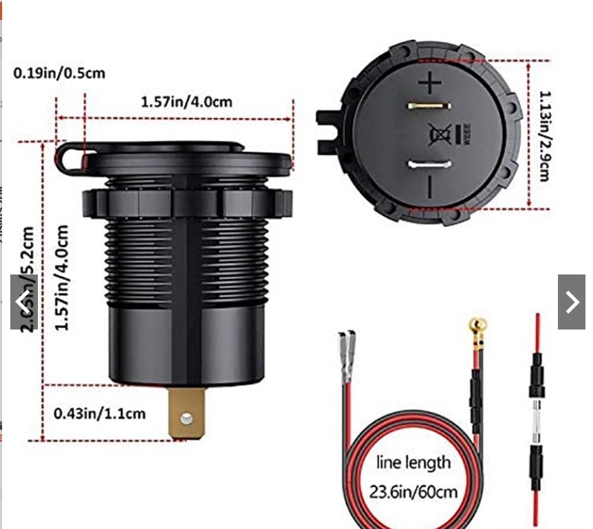 Bộ sạc nhanh loại Type C USB QC 3.0 12V