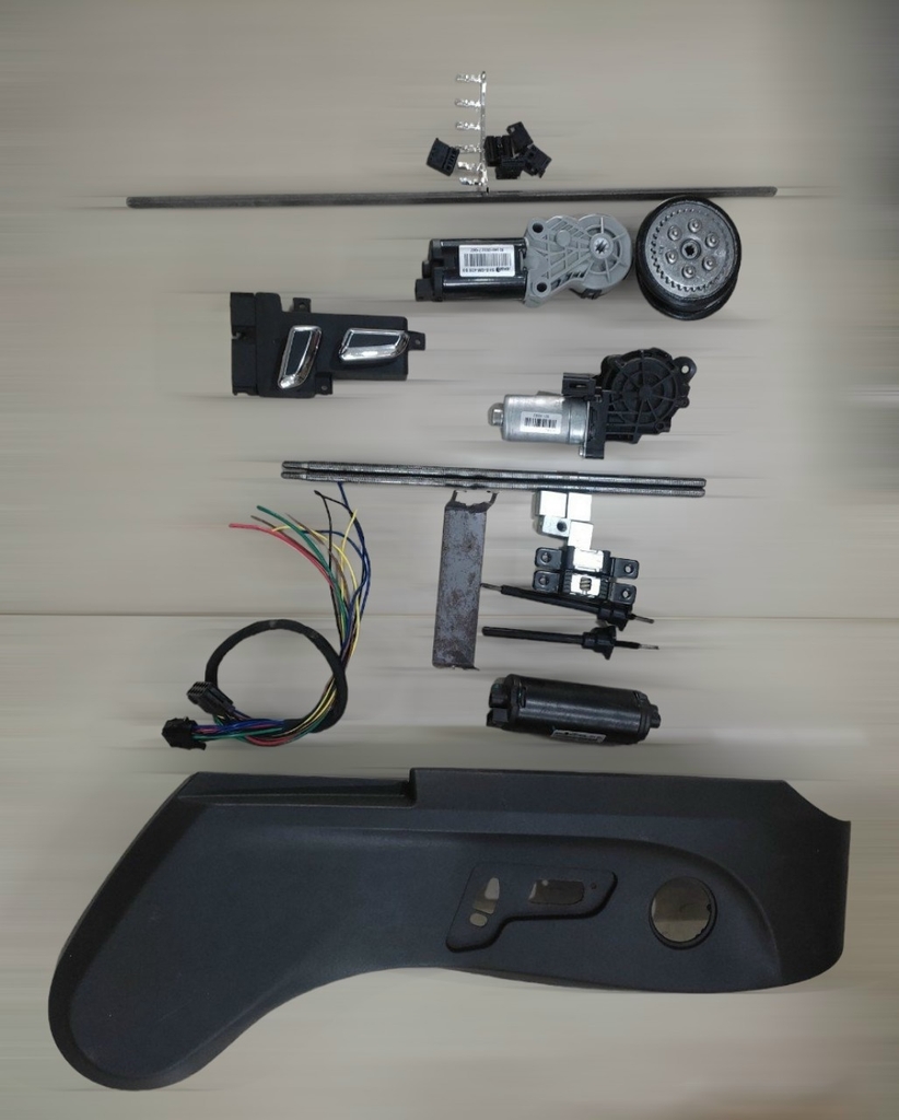 Bộ phụ kiện độ nâng cấp ghế cơ thành ghế chỉnh điện cho các dòng xe ô tô