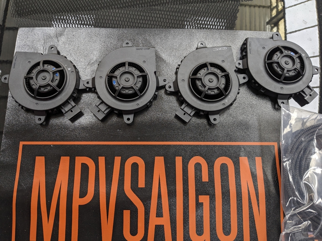 Quạt gió coding Viloran điều khiển trên màn hình (Quạt VW- AUDI)