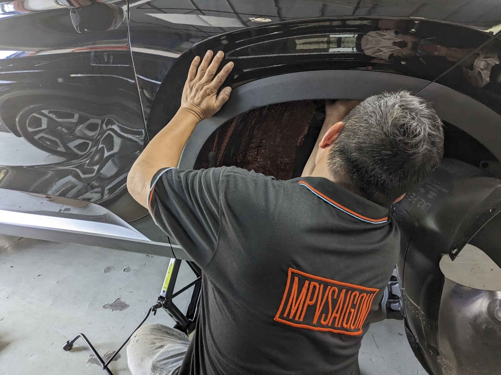 Cách âm chống ồn Hyundai Palisade bằng vật liệu cách âm DrArtex