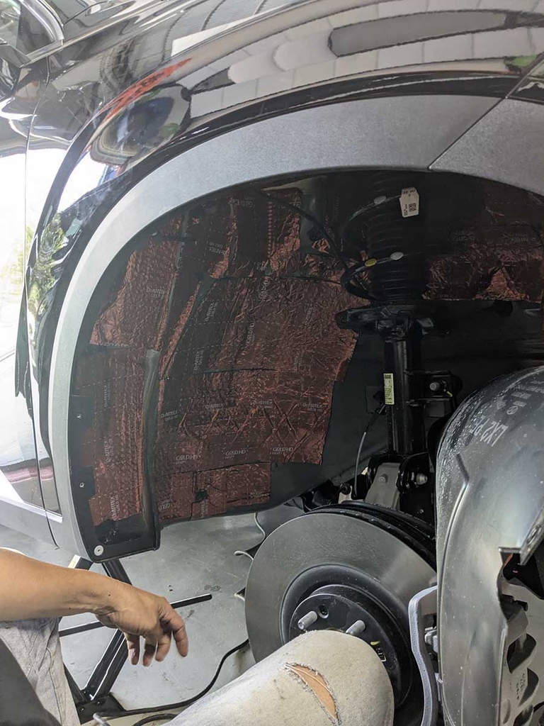 Cách âm xe hơi bằng vật liệu Dr. Artex