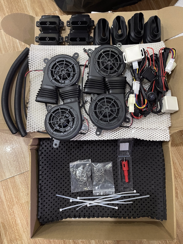 COMBO quạt gió làm mát tản nhiệt ghế xe ô tô- Dùng chung các dòng xe
