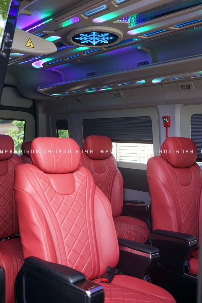 Hyundai Solati - Độ limousine thương gia 10 chỗ 12 chỗ