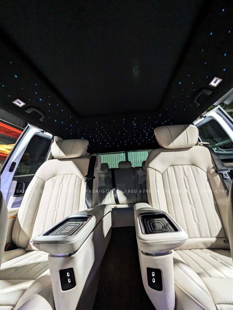 Bọc trần da lộn- đổi màu trần Volkswagen Viloran