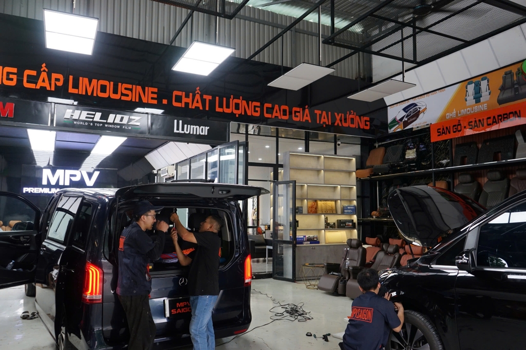 ĐỘ LIMOUSINE CHUẨN THƯƠNG GIA TẠI MPVSAIGON