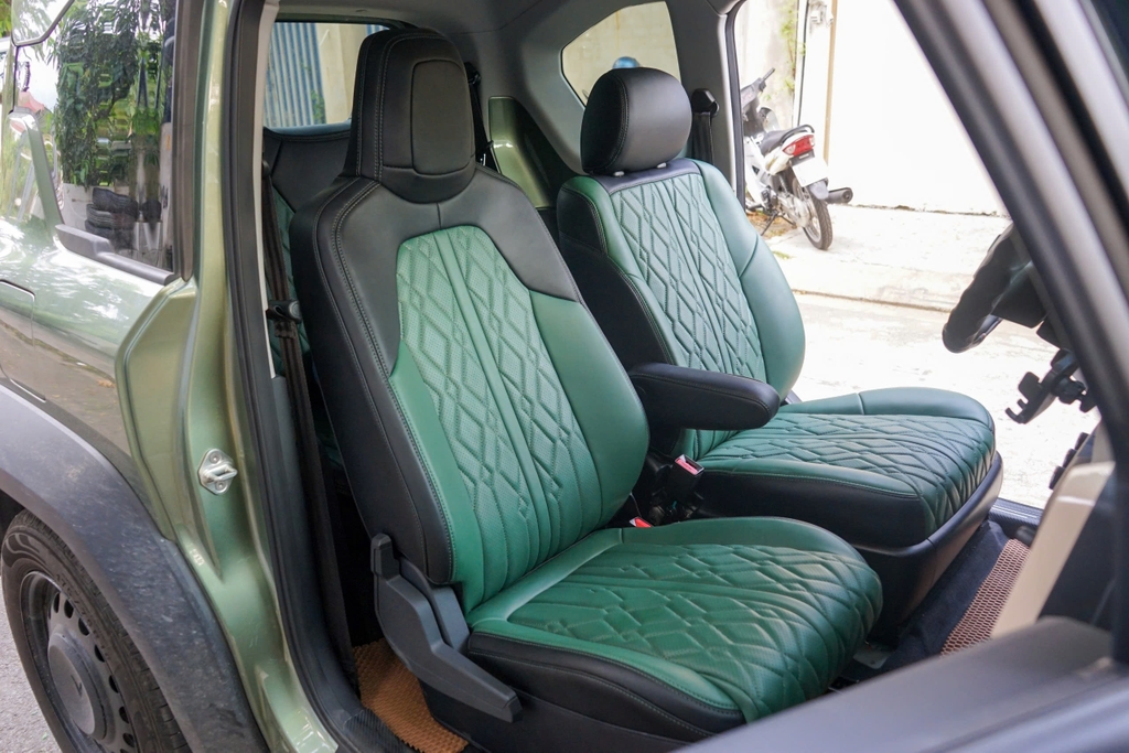 NÂNG CẤP GHẾ CHỈNH ĐIỆN VINFAST VF3 VỚI HỆ THỐNG MỘT CHẠM