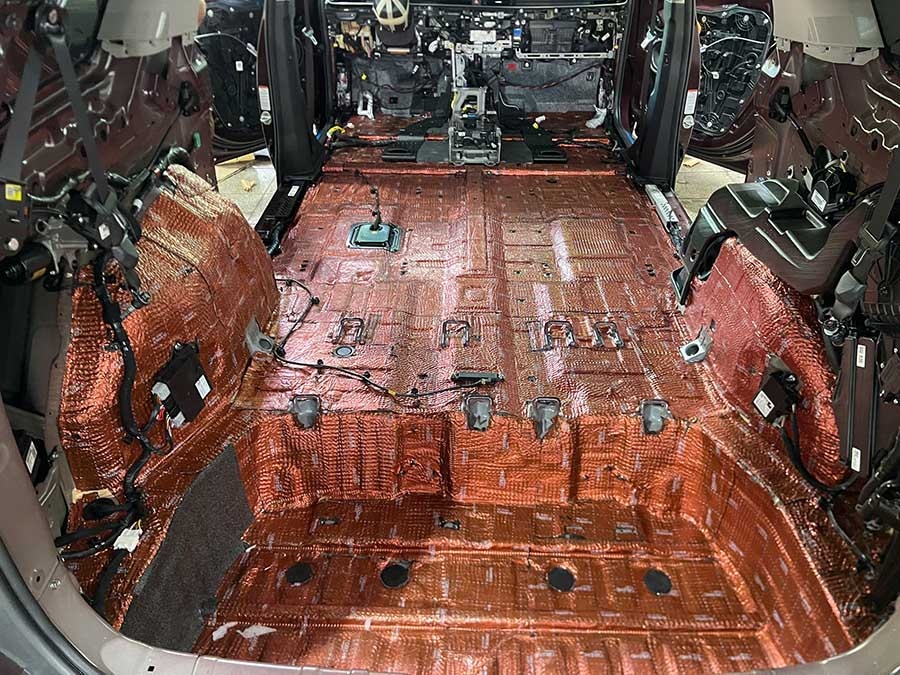 Cách âm xe hơi bằng vật liệu Dr. Artex