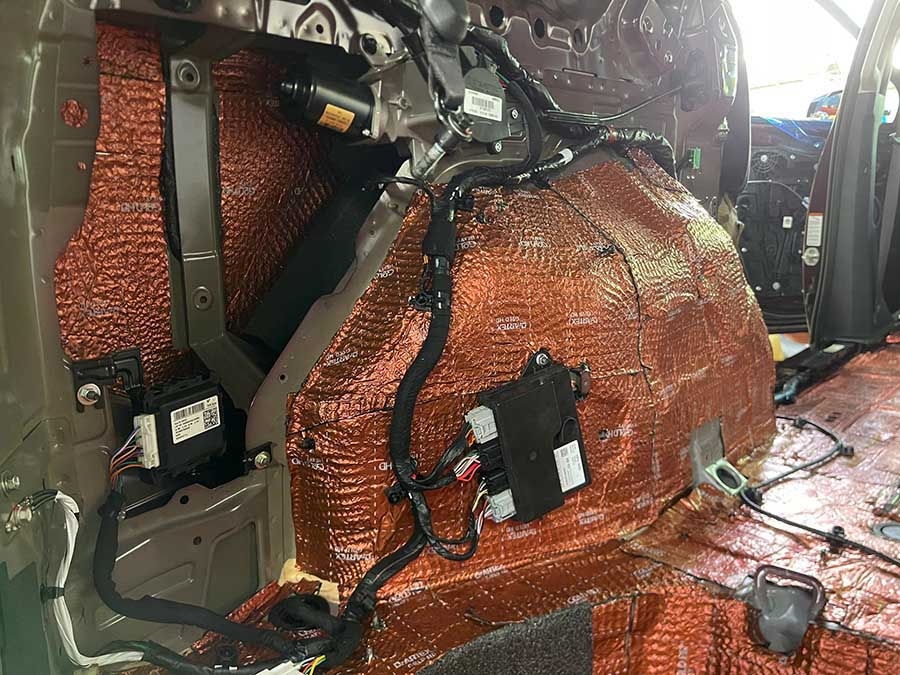 Cách âm xe hơi bằng vật liệu Dr. Artex