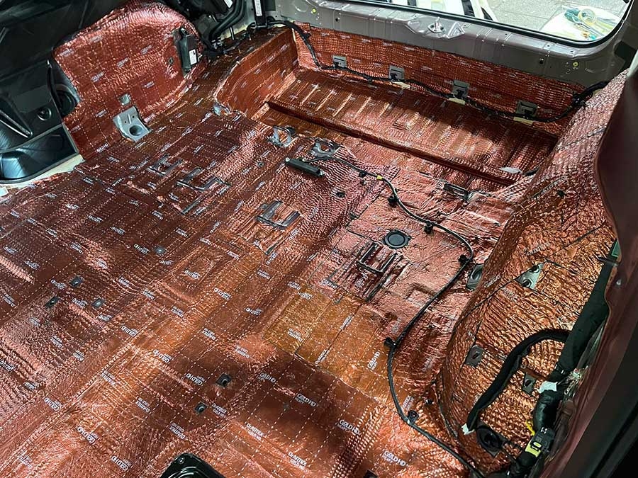 Cách âm xe hơi bằng vật liệu Dr. Artex