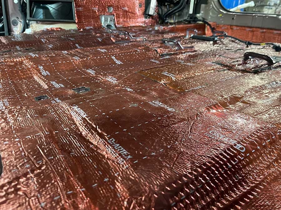 Cách âm xe hơi bằng vật liệu Dr. Artex