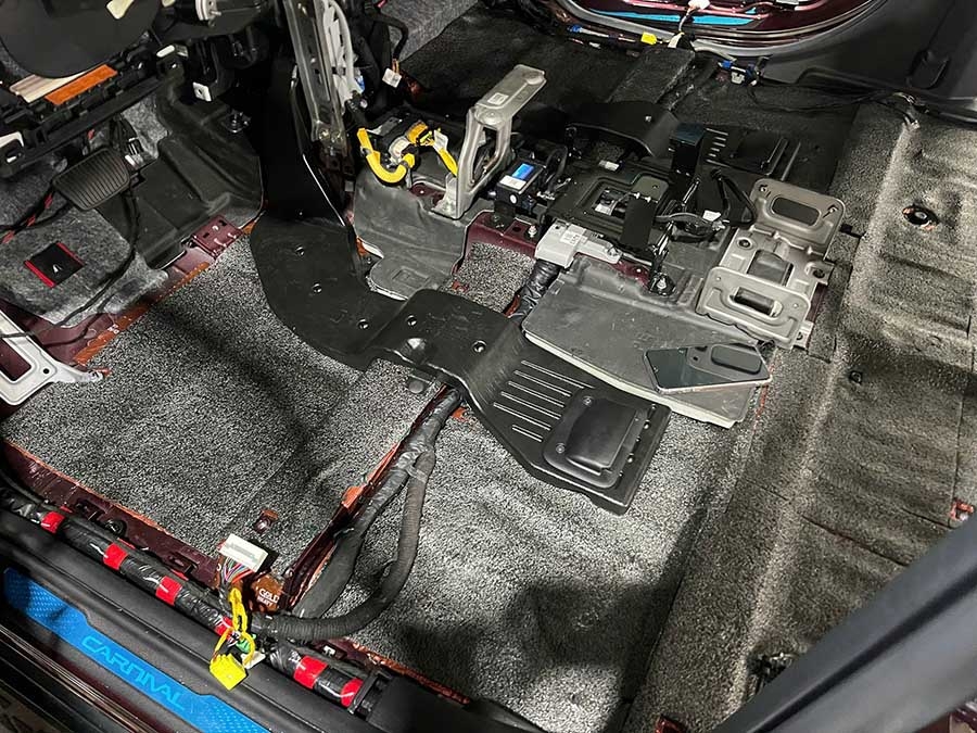 Cách âm xe hơi bằng vật liệu Dr. Artex