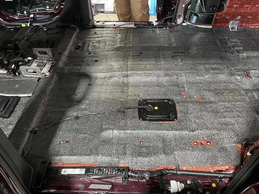 Cách âm xe hơi bằng vật liệu Dr. Artex