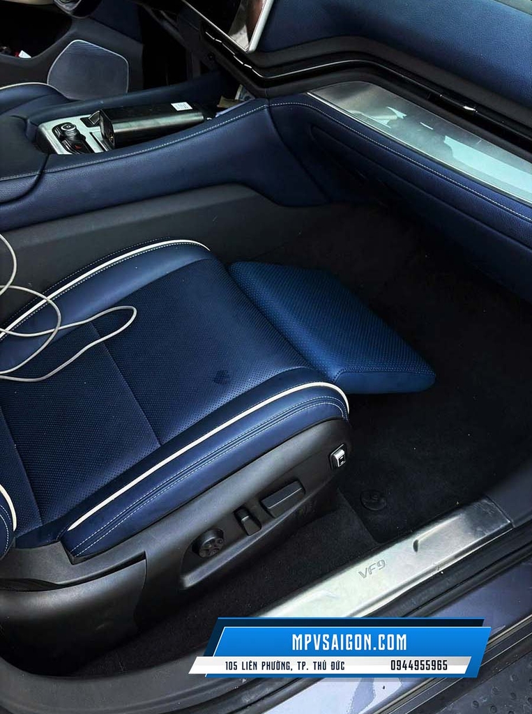 Nâng cấp - độ nâng chân cho ghế ô tô chống mỏi chân