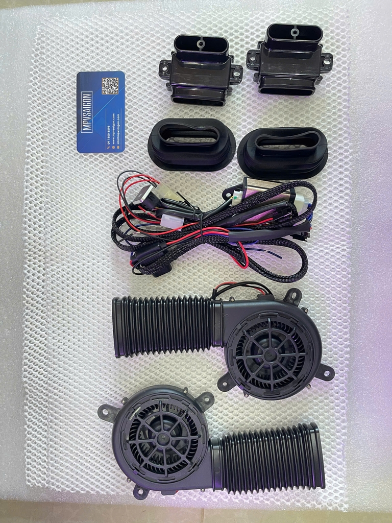 COMBO quạt gió làm mát tản nhiệt ghế xe ô tô- Dùng chung các dòng xe