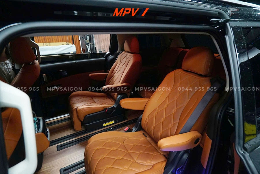 Nâng cấp Kia Carnival 8 chỗ: Bản độ tiện nghi cao cấp tại MPVSAIGON