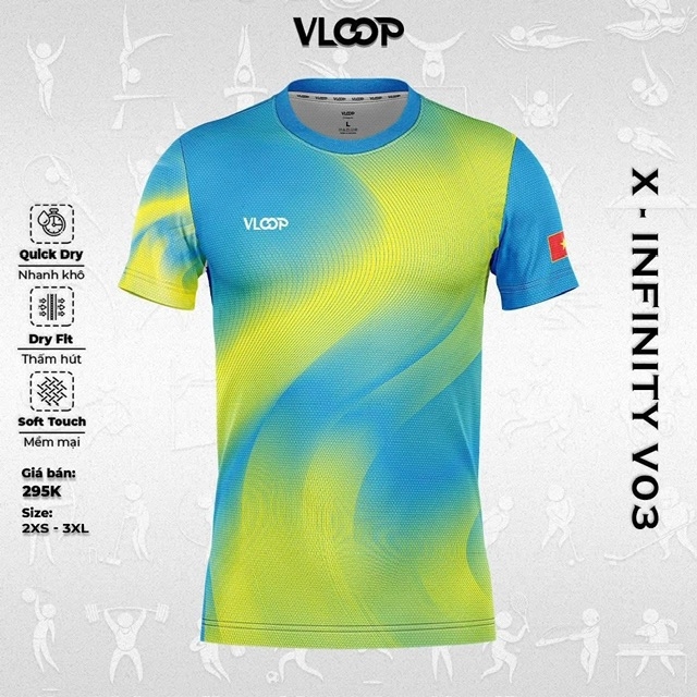 Áo Vloop Infinity V03 chính hãng - Không cổ