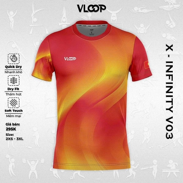 Áo Vloop Infinity V03 chính hãng - Không cổ