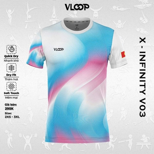 Áo Vloop Infinity V03 chính hãng - Không cổ