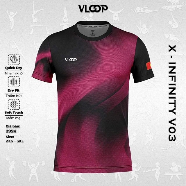 Áo Vloop Infinity V03 chính hãng - Không cổ