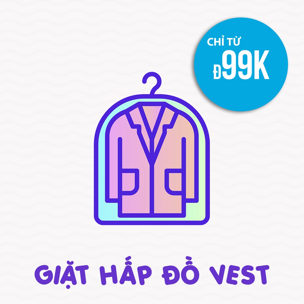 Giặt áo vest comple cho quý ông  PARIS LAUNDRY