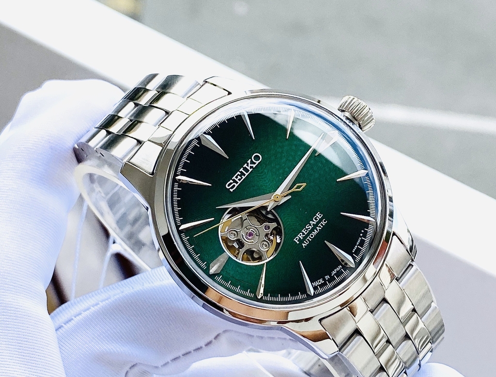 SEIKO PRESAGE COCKTAIL GRASSHOPPER SSA441J1 | Đồng hồ chính hãng Rich Tran