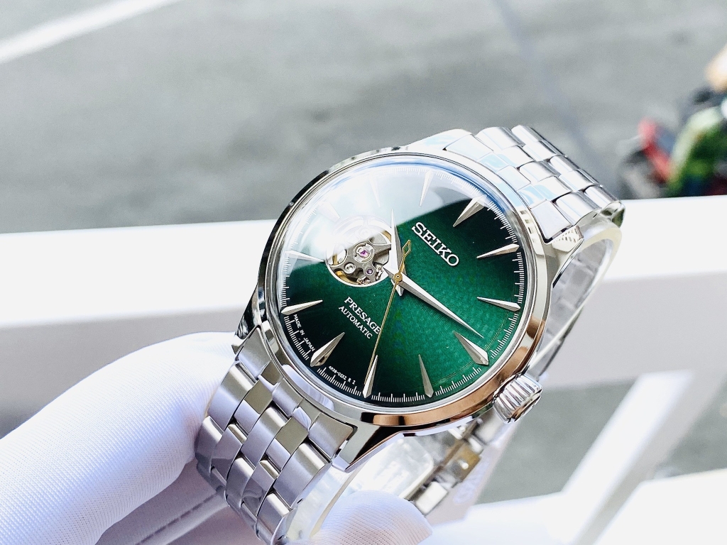 SEIKO PRESAGE COCKTAIL GRASSHOPPER SSA441J1 | Đồng hồ chính hãng Rich Tran