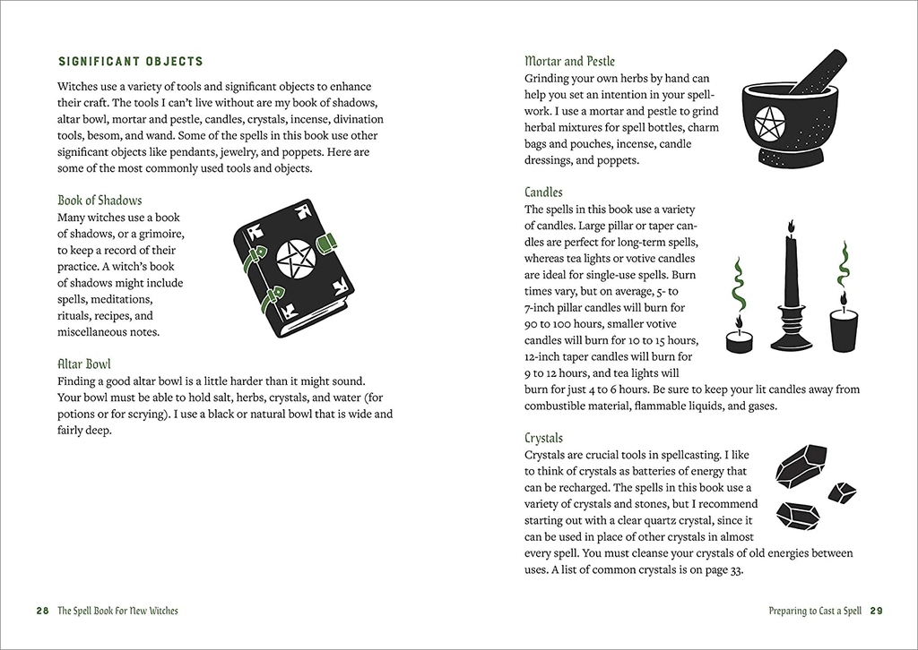The Spell Book for New Witches