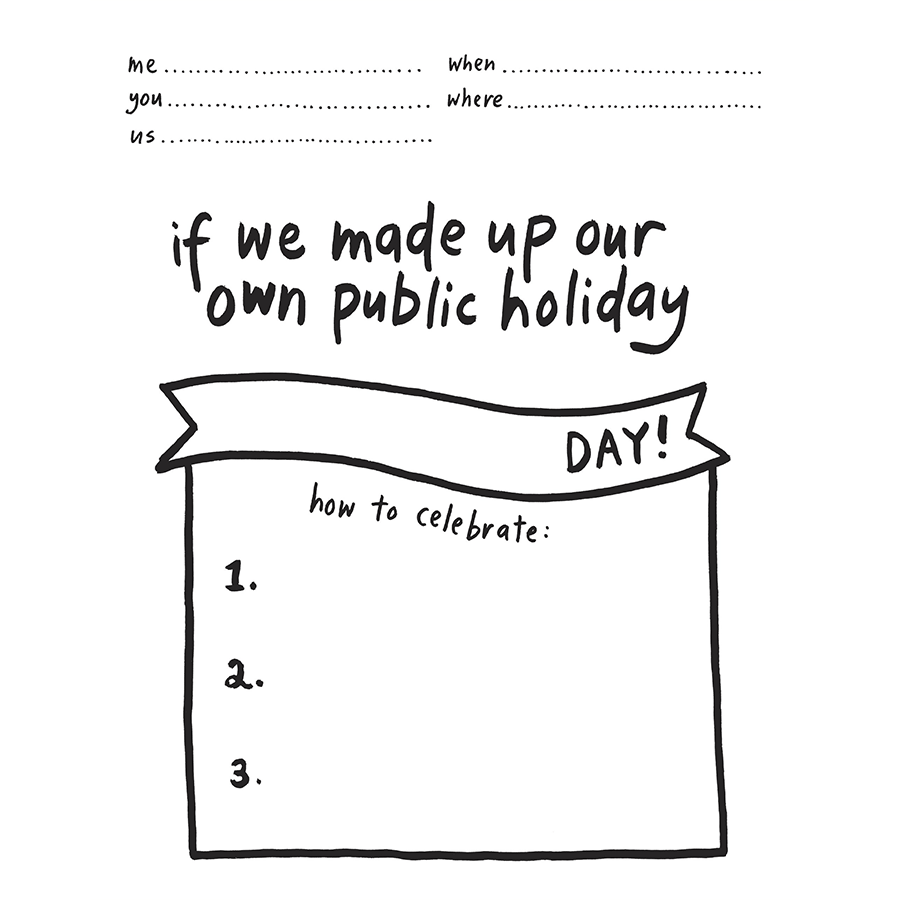 Me, You, Us: A Book to Fill Out Together