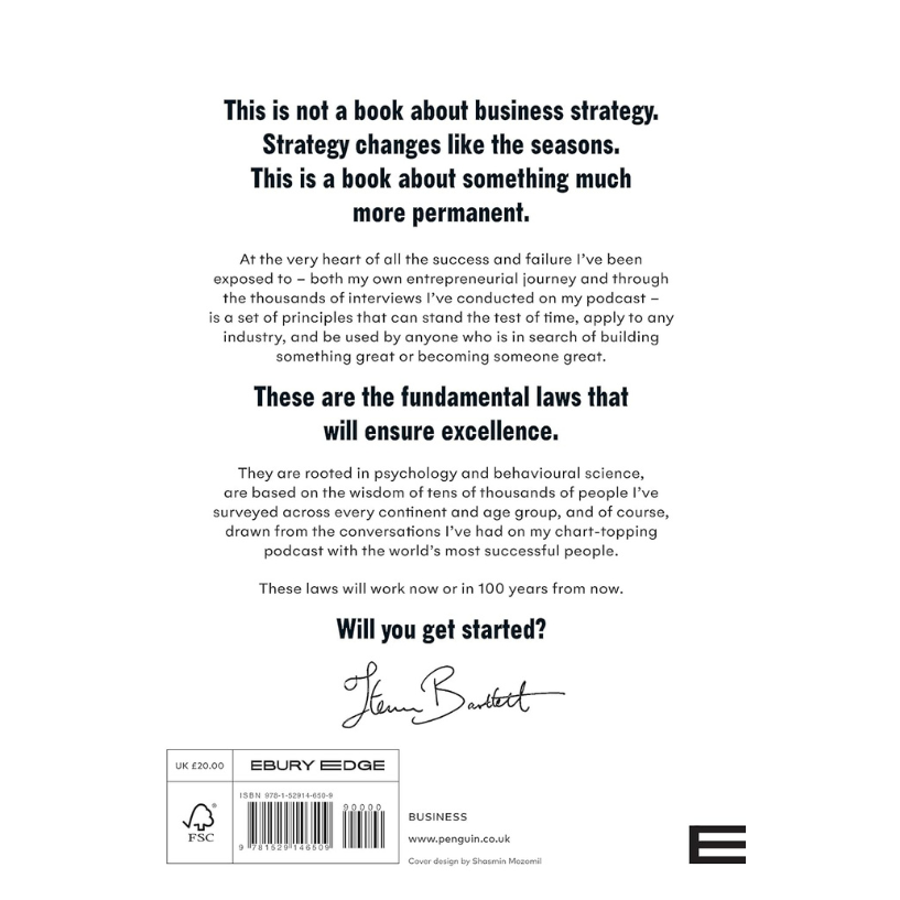 The Diary of a CEO The 33 Laws of Business and Life