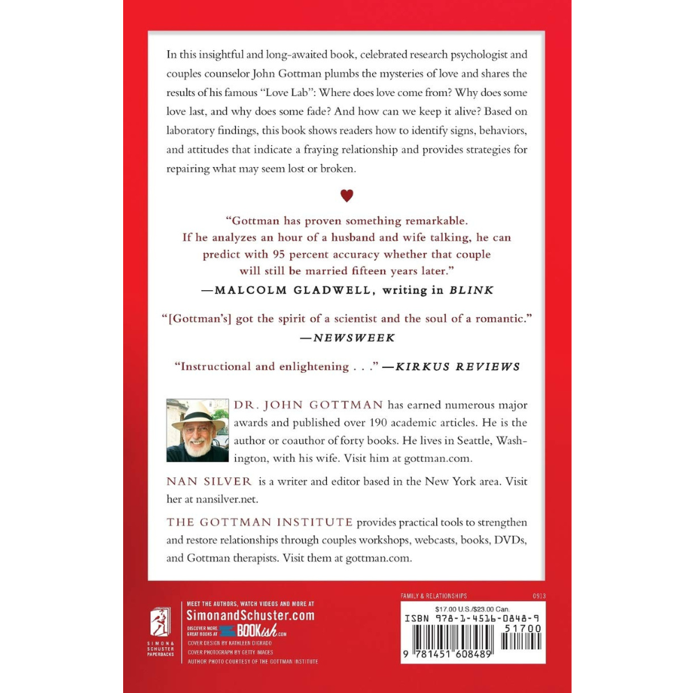 What Makes Love Last?: How to Build Trust and Avoid Betrayal