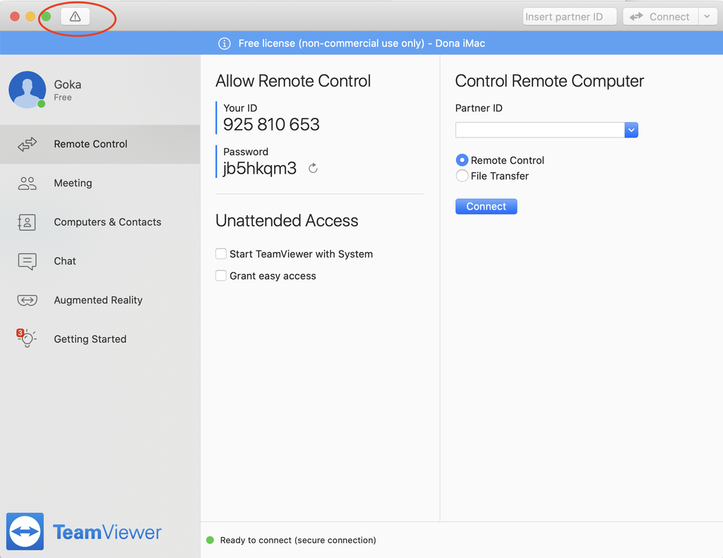 Hướng dẫn phân quyền cho Teamviewer trên MacOS (MacOS, Macbook, iMac) | Goka