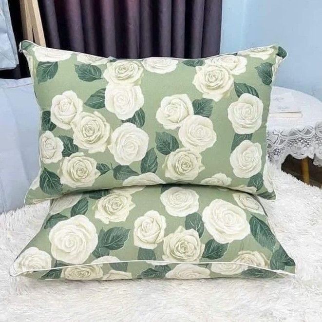 Cặp ruột gối bông hoạ tiết nằm cực êm