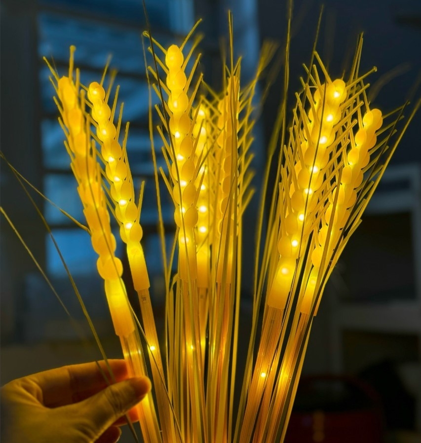 Bó 10 cây bông lúa đèn led trang trí thần tài - Linh Kiện Khánh Nhân - Kho  sỉ đồ gia dụng TP.HCM