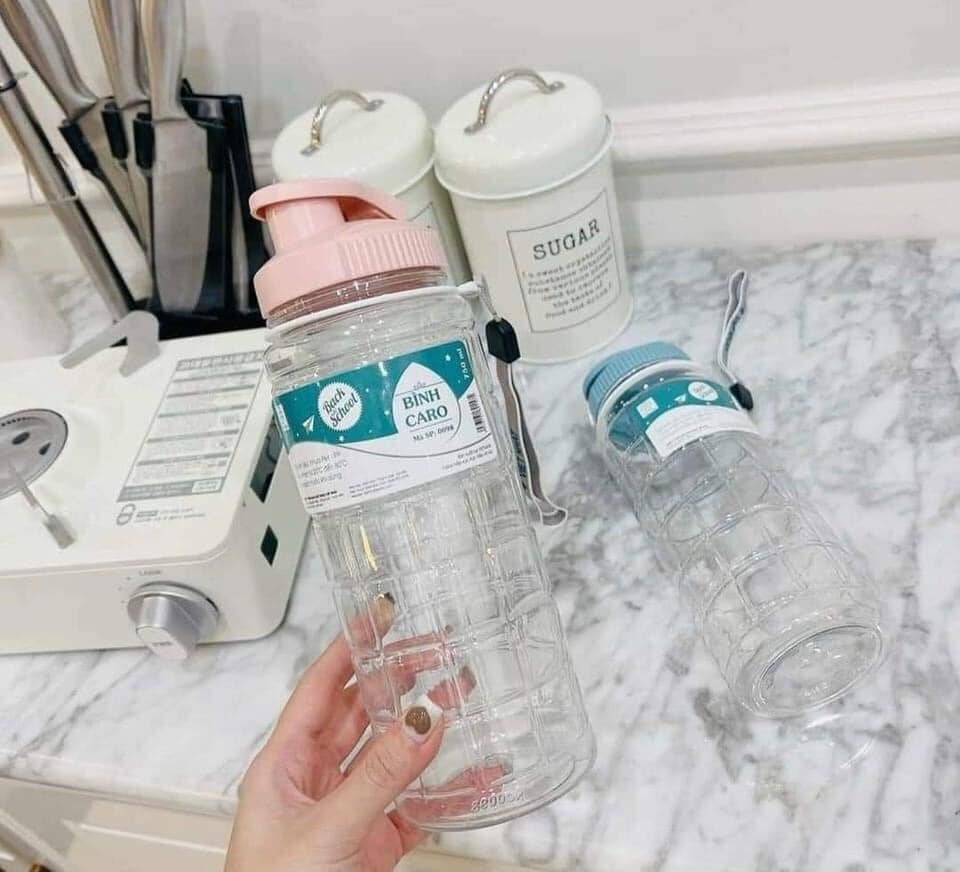 Bình nước học sinh 550ml Nhựa Việt Nhật