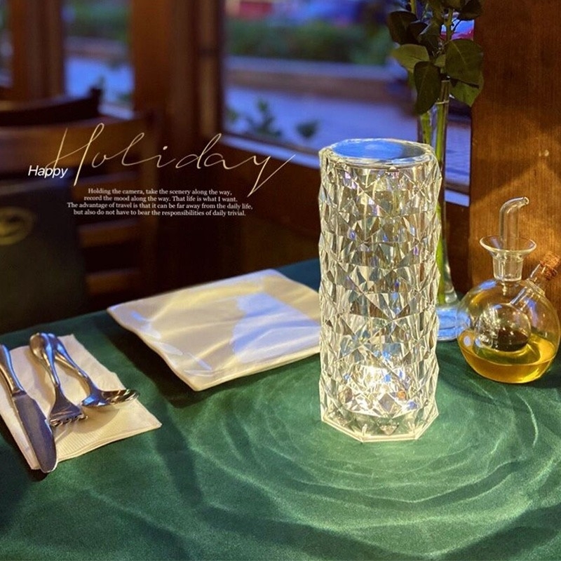 Đèn ngủ pha lê chiếu hình kim cương trang trí phòng ngủ - Linh Kiện Khánh Nhân Đèn Ngủ Pha Lê Chiếu Hình Kim Cương Trang Trí Phòng Ngủ - Linh Kiện Khánh Nhân