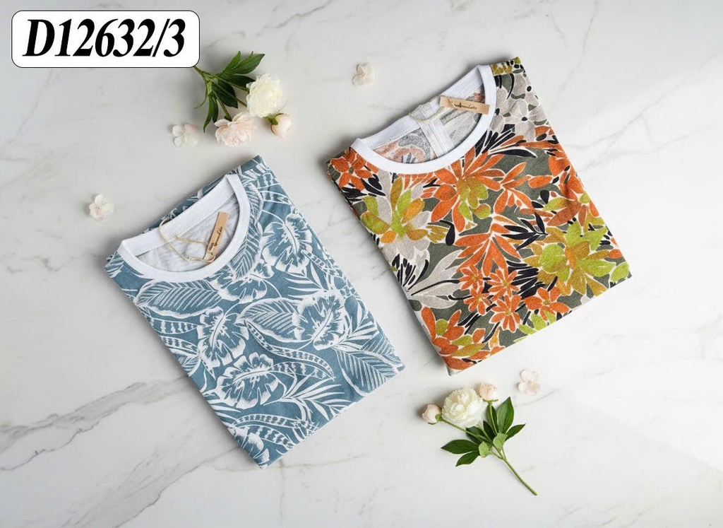 SWANLAKE | Váy Đầm Nữ Suông Maxi Sát Nách Xẻ Tà Cổ Tròn Thun In Hoạ Tiết Hè Vải Linen Công Sở D12632LW03